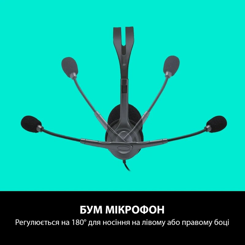 Гарнитура Logitech H111 Stereo (981-000593)