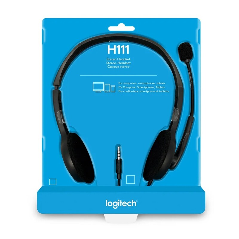 Гарнитура Logitech H111 Stereo (981-000593)