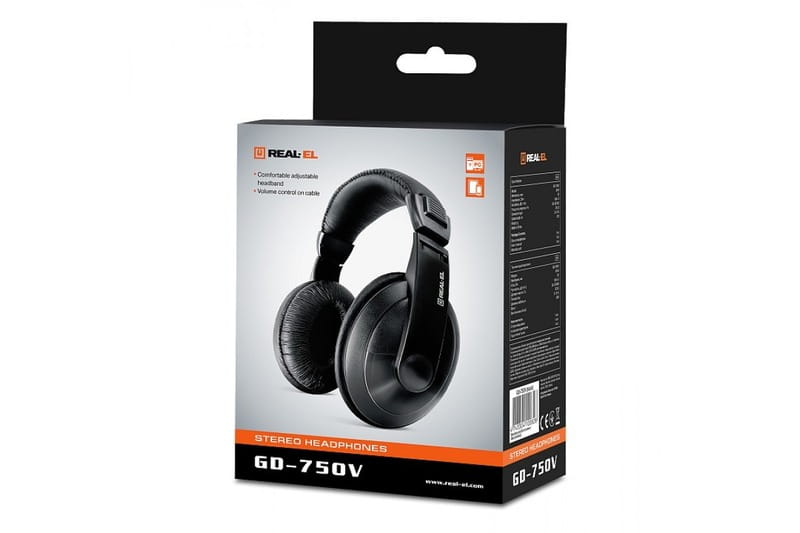 Гарнитура REAL-EL GD-750V Black