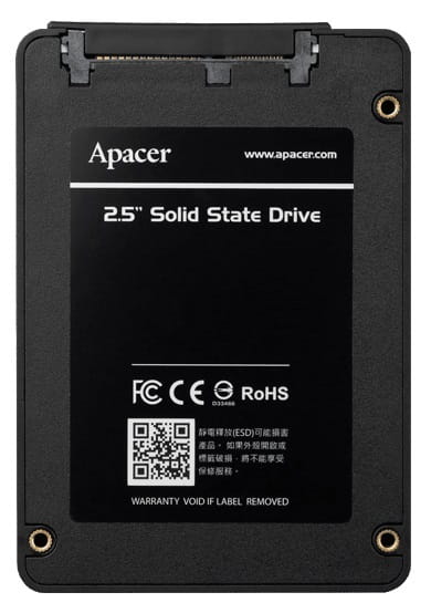 Накопичувач SSD  960GB Apacer AS340 Panther 2.5" SATAIII 3D TLC (AP960GAS340G-1)