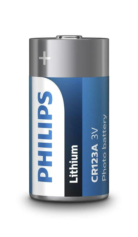 Батарейка Philips літієва CR 123A  блістер, 1 шт (CR123A/01B)