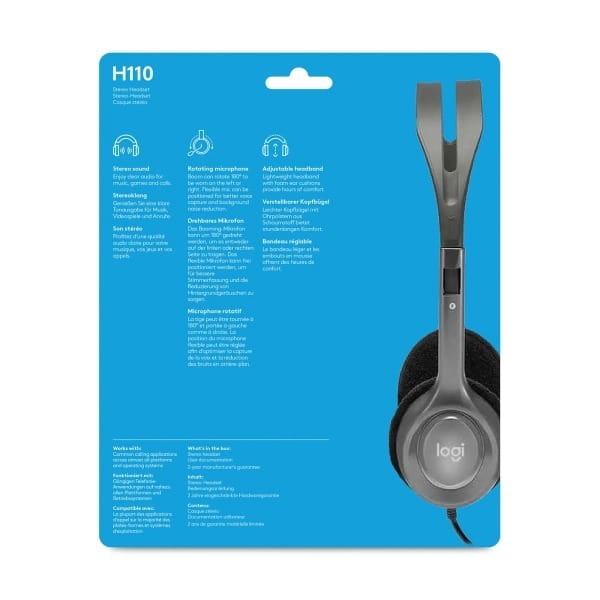 Гарнитура Logitech H110 (981-000271)