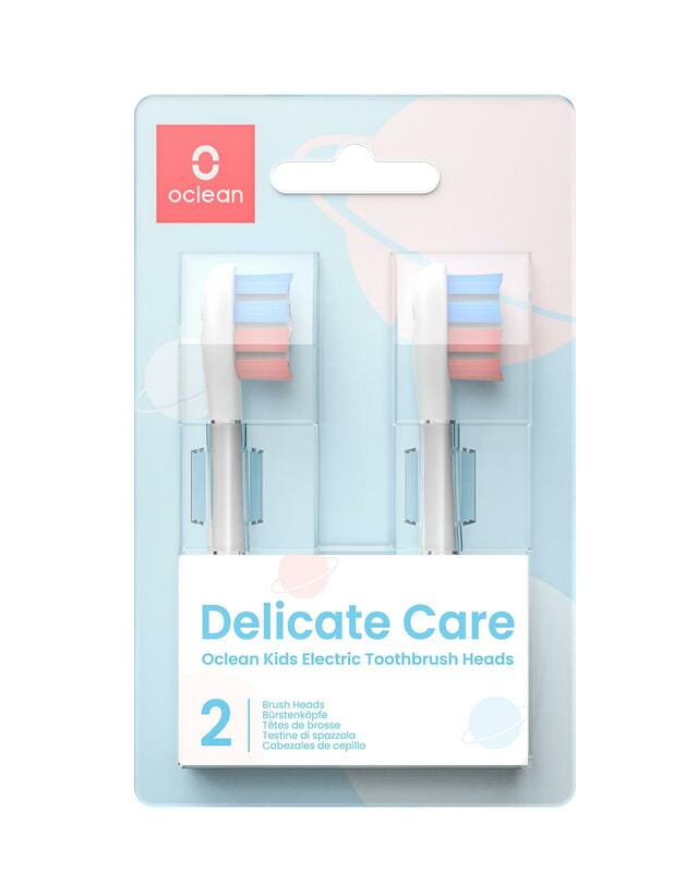 Насадка для зубной электрощетки Oclean P3K1 Brush Head Kids White 2шт (6970810552546)