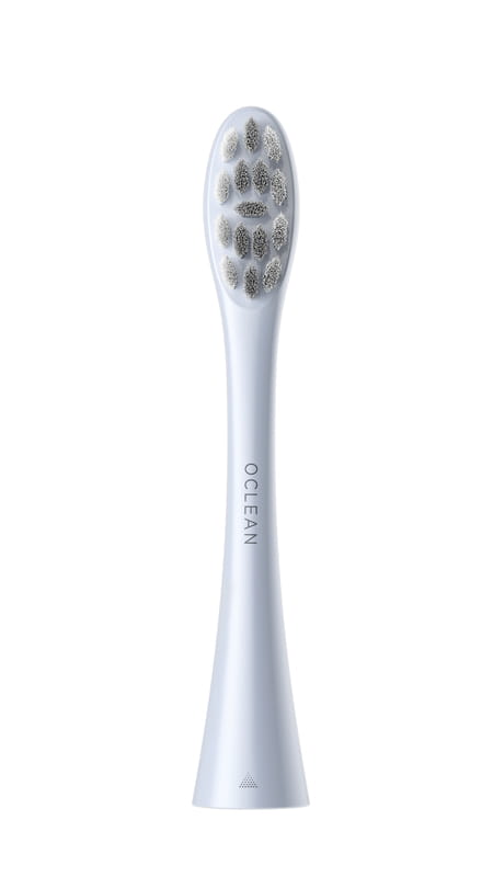 Насадка для зубной электрощетки Oclean P1C9 Plaque Control Brush Head Silver 2шт (6970810552812)