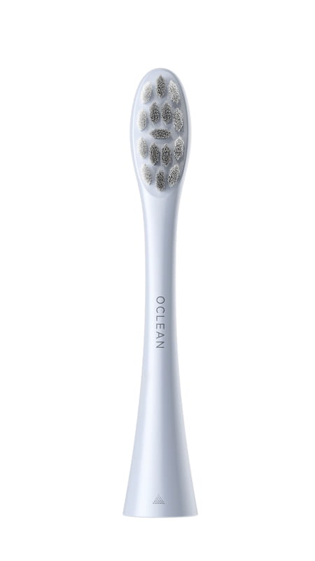 Насадка для зубной электрощетки Oclean P1C9 Plaque Control Brush Head Silver 2 шт (6970810552812)