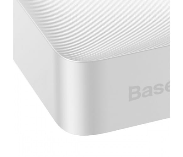 Універсальна мобільна батарея Baseus Bipow 20000mAh, 20W, White (PPBD20K/29492)