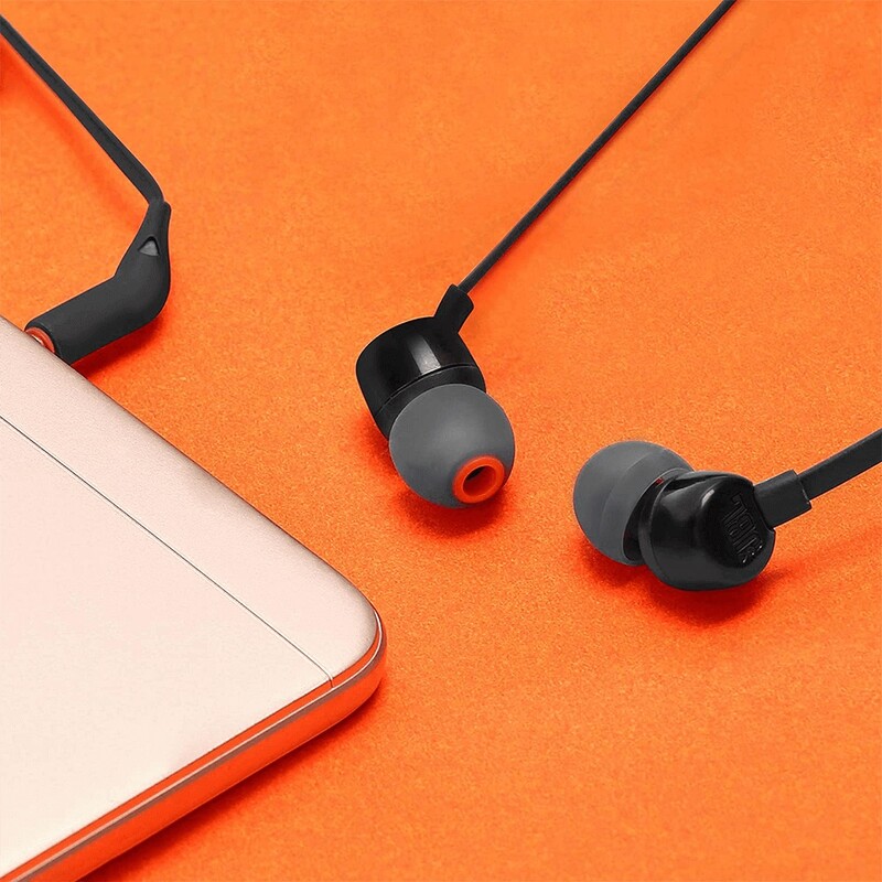 Гарнитура JBL T110 Black (JBLT110BLK)