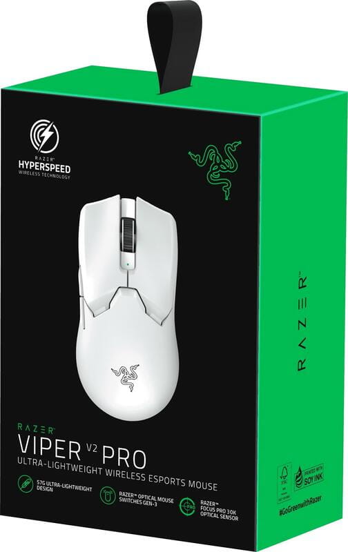 Мышь беспроводная Razer Viper V2 PRO White (RZ01-04390200-R3G1)