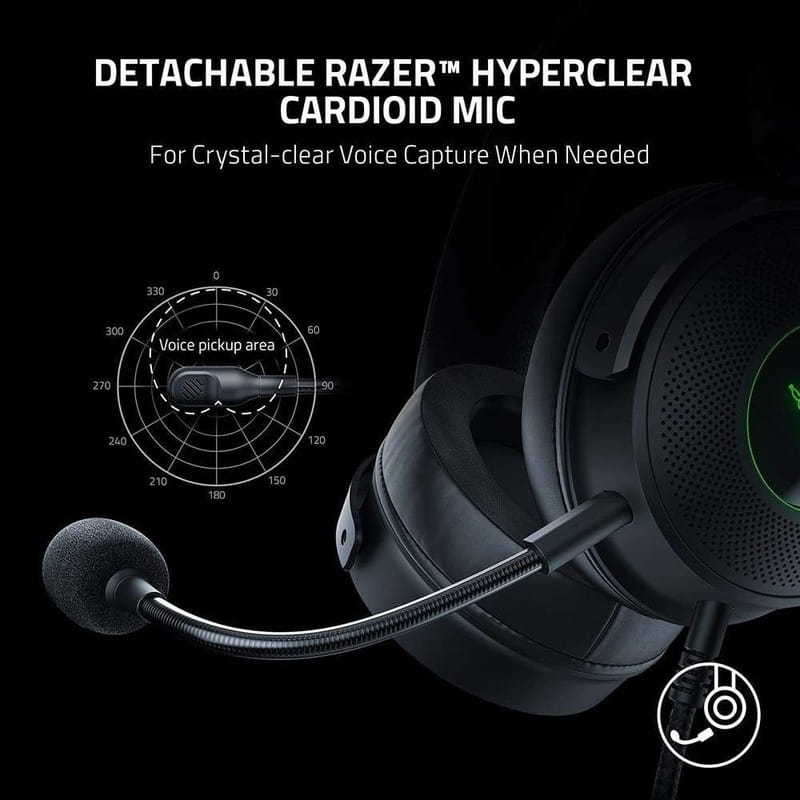 Гарнитура Razer Kraken V3 X USB (RZ04-03750300-R3M1)