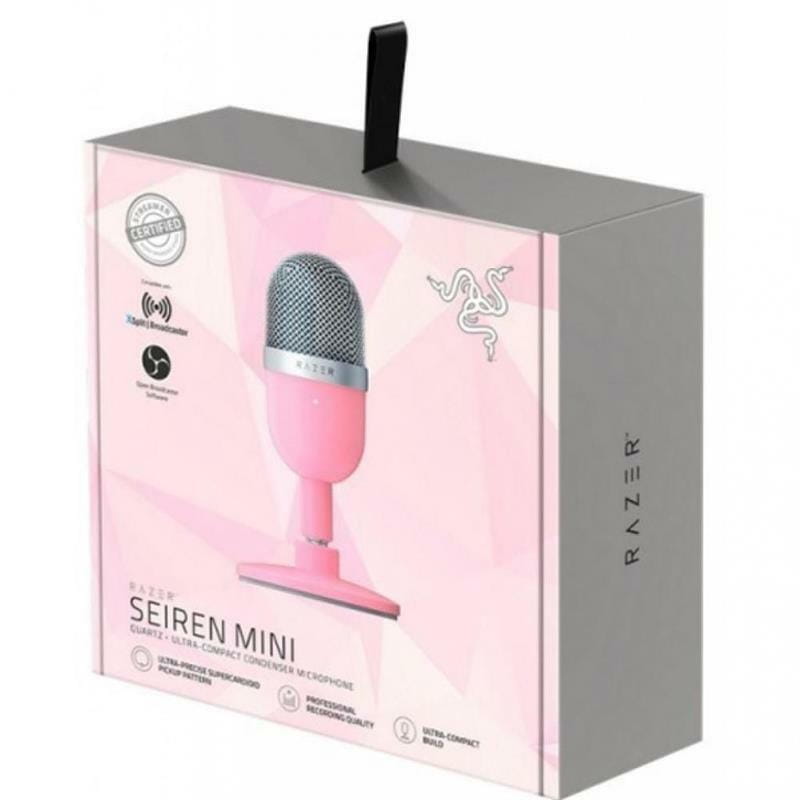 Микрофон Razer Seiren Mini Quartz Pink (RZ19-03450200-R3M1)