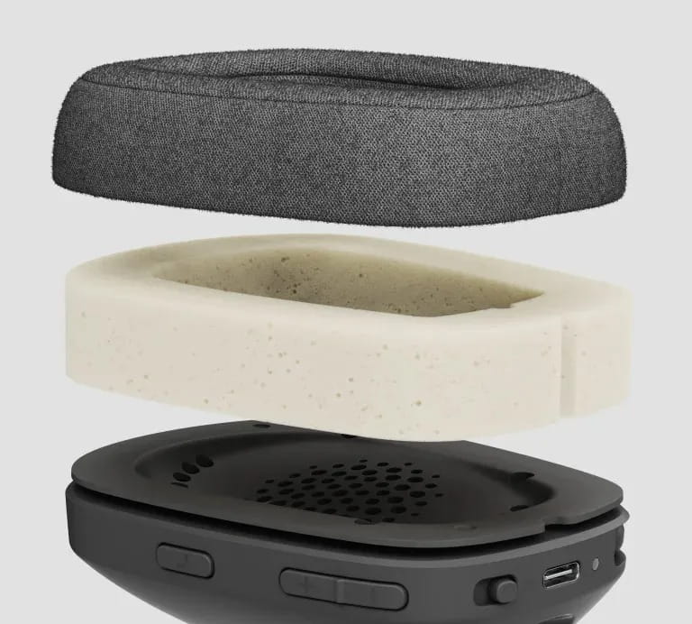 Bluetooth-гарнитура Logitech Zone Vibe 125 Wireless Headphones Graphite (981-001126)