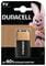 Фото - Батарейка Duracell Basic 6LR61/MN1604 BL 1шт | click.ua