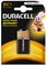 Фото - Батарейка Duracell Basic 6LR61/MN1604 BL 1шт | click.ua