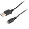 Фото - Кабель Cablexpert USB - Lightning (M/M), 1 м, Black (CC-USB2-AMLM-1M) | click.ua