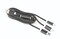 Фото - Кабель Cablexpert USB - Lightning + micro USB + USB Type-C (M/M), 1 м, черный (CC-USB2-AM31-1M) | click.ua