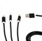 Фото - Кабель Cablexpert USB - Lightning + micro USB + USB Type-C (M/M), 1 м, черный (CC-USB2-AM31-1M) | click.ua