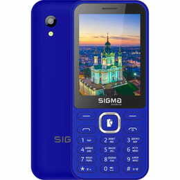 Мобильный телефон Sigma mobile X-style 31 Power Type-C Dual Sim Blue