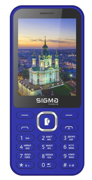 Мобильный телефон Sigma mobile X-style 31 Power Type-C Dual Sim Blue