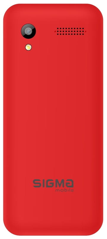 Мобiльний телефон Sigma mobile X-style 31 Power Type-C Dual Sim Red