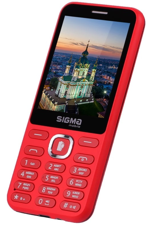 Мобильный телефон Sigma mobile X-style 31 Power Type-C Dual Sim Red