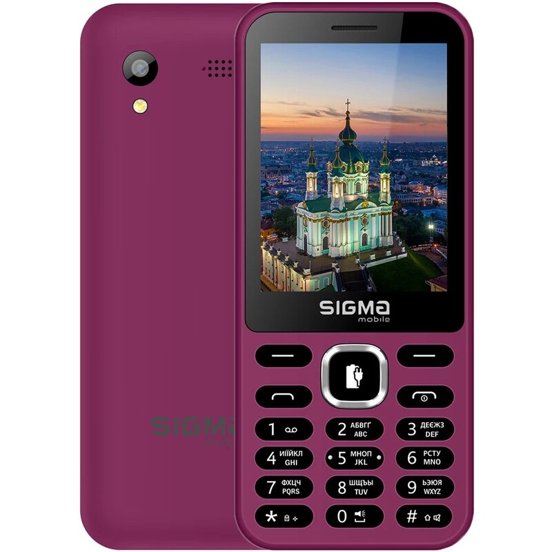 Мобильный телефон Sigma mobile X-style 31 Power Type-C Dual Sim Purple