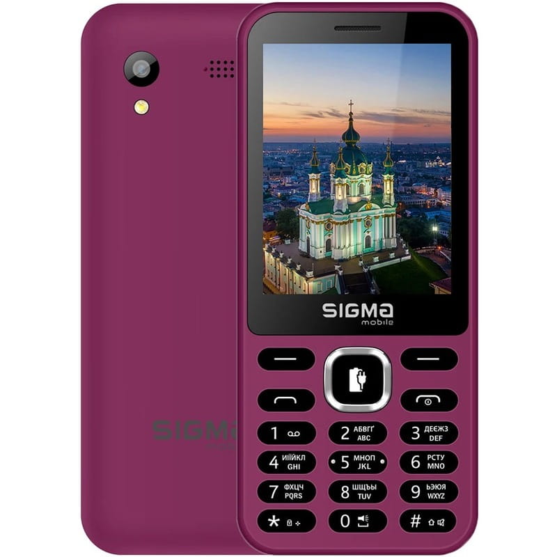 Мобильный телефон Sigma mobile X-style 31 Power Type-C Dual Sim Purple