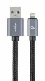 Кабель Cablexpert USB - Lightning (M/M), 1.8 м, черный (CCB-mUSB2B-AMLM-6)