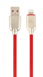 Кабель Cablexpert (CC-USB2R-AMLM-1M-R) USB 2.0 A - Lightning, 1м, красный