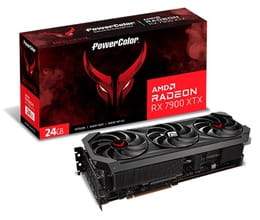 Видеокарта AMD Radeon RX 7900 XTX 24GB GDDR6 Red Devil PowerColor (RX 7900 XTX 24G-E/OC)