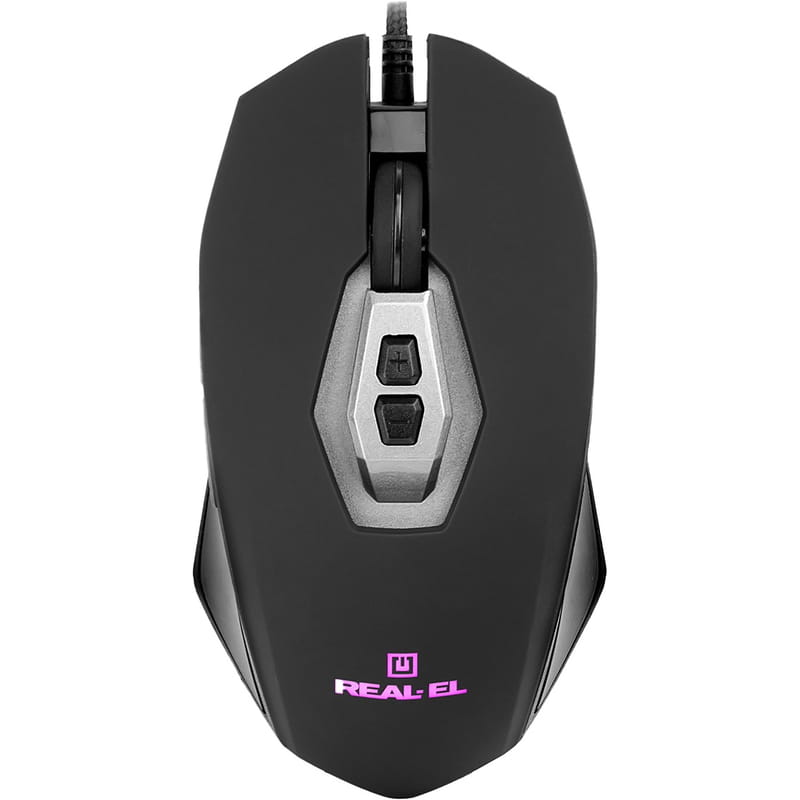 Мышь REAL-EL RM-525 Black (EL123200029)
