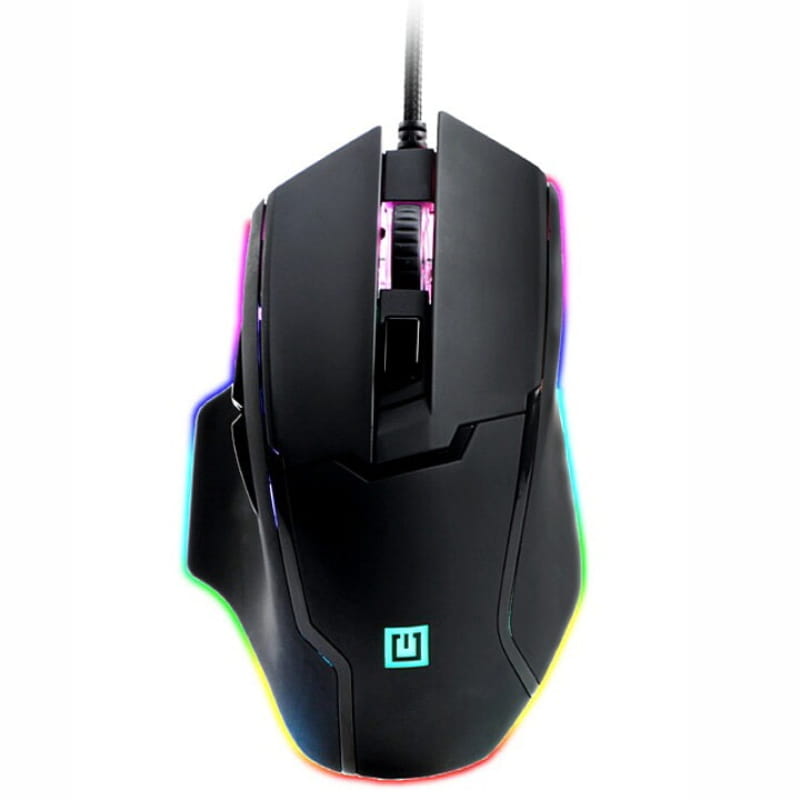 Мышь REAL-EL RM-555 Black (EL123200032)