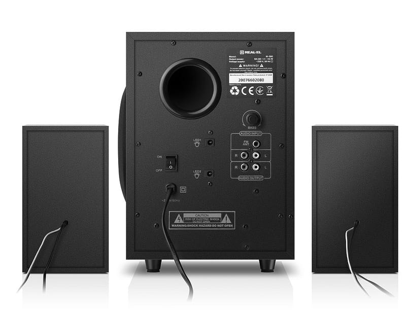 Акустическая система REAL-EL M-580 Black