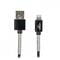 Фото - Кабель Cablexpert USB - Lightning (M/M), преміум, 2.4 А, 1 м, чорний (CCPB-L-USB-06BK) | click.ua