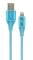 Фото - Кабель Cablexpert USB - Lightning (M/M), преміум, 1 м, блакитний (CC-USB2B-AMLM-1M-VW) | click.ua