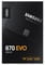 Фото - Накопитель SSD  500GB Samsung 870 EVO 2.5" SATAIII MLC (MZ-77E500B/EU) | click.ua