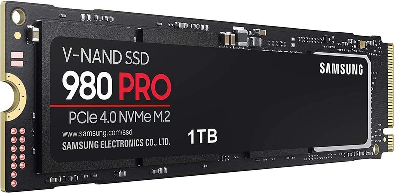 Накопичувач SSD  1ТB Samsung 980 PRO M.2 2280 PCIe 4.0 x4 NVMe V-NAND MLC (MZ-V8P1T0BW)