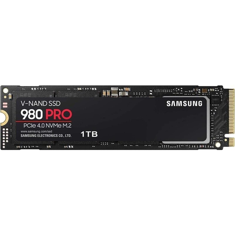 Накопичувач SSD  1ТB Samsung 980 PRO M.2 2280 PCIe 4.0 x4 NVMe V-NAND MLC (MZ-V8P1T0BW)