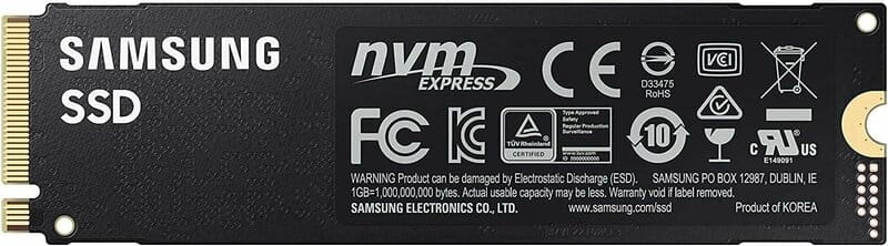 Накопичувач SSD 1ТB Samsung 980 PRO M.2 2280 PCIe 4.0 x4 NVMe V-NAND MLC (MZ-V8P1T0BW)