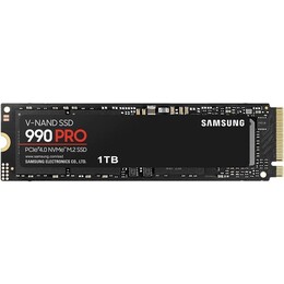 Накопичувач SSD 1ТB Samsung 990 PRO M.2 2280 PCIe 4.0 x4 NVMe V-NAND TLC (MZ-V9P1T0BW)