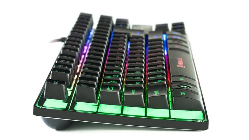 Клавиатура REAL-EL Gaming 8710 TKL Backlit Ukr Black