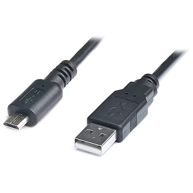 Кабель REAL-EL Premium USB - micro USB (M/M), 1 м, черный (EL123500031)