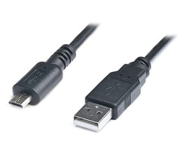 REAL-EL Premium USB - micro USB (M/M), 1 м, чорний (EL123500031)