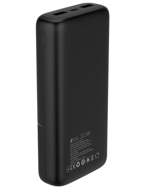 Универсальная мобильная батарея Sigma mobile X-Power SI20A2QL 20000mAh Black (4827798423813)
