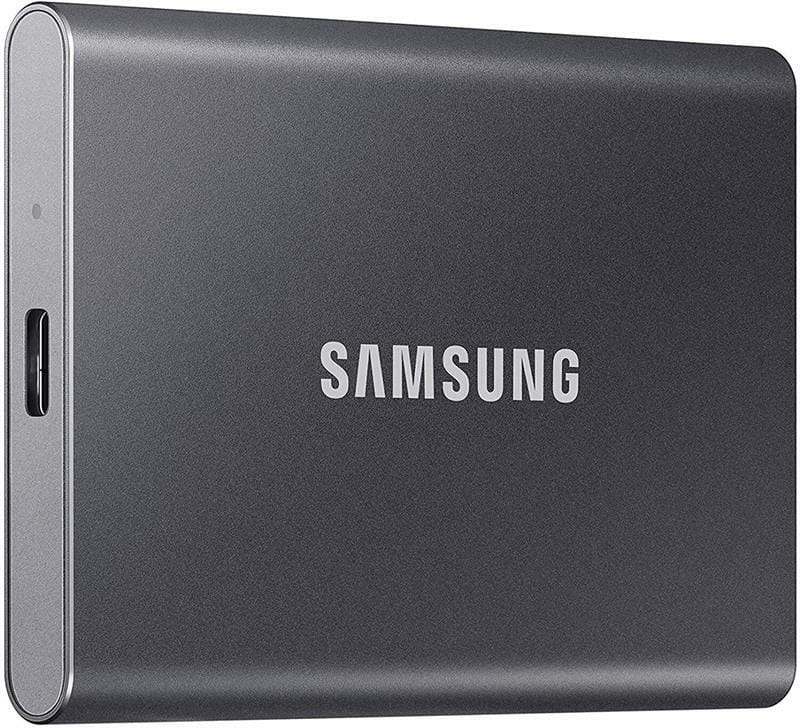 Накопичувач зовнішній SSD 2.5" USB  500GB Samsung T7 Titan Gray (MU-PC500T/WW)