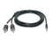 Фото - Аудио-кабель REAL-EL Audio Pro 3.5 мм - 2xRCA (M/M), 1.8 м, черный (EL123500042) | click.ua