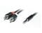 Фото - Аудио-кабель REAL-EL Audio Pro 3.5 мм - 2xRCA (M/M), 1.8 м, черный (EL123500042) | click.ua