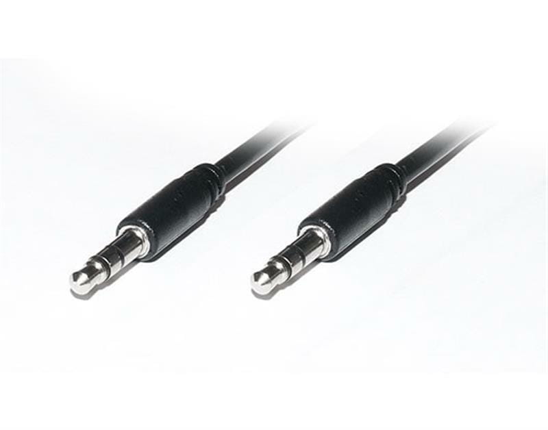 Аудио-кабель REAL-EL Audio Pro 3.5 мм - 3.5 мм (M/M), 1 м, черный (EL123500040)