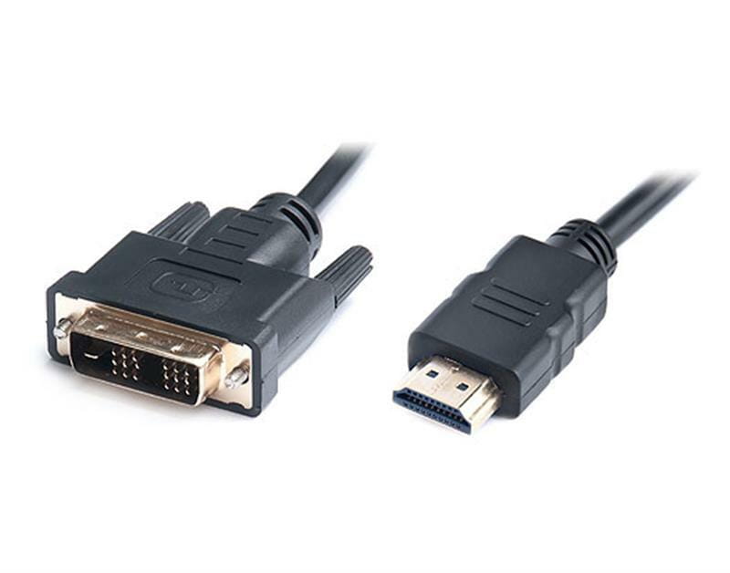 Кабель REAL-EL HDMI - DVI (M/M), 1.8 м, Black (EL123500013)