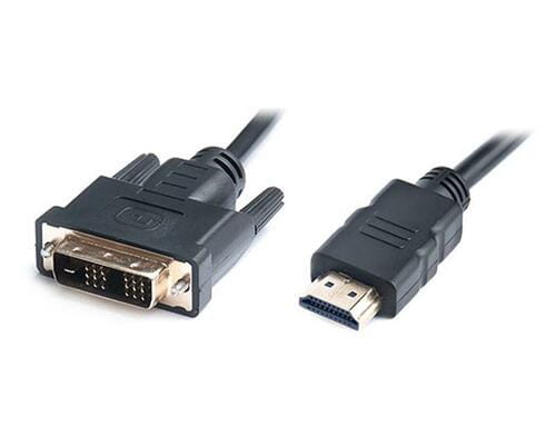 Photos - Cable (video, audio, USB) REAL-EL Кабель  HDMI - DVI (M/M), 1.8 м, Black  EL123500013 (EL123500013)