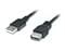 Фото - Кабель REAL-EL Pro USB - USB V 2.0 (M/F), 2 м, черный (EL123500028) | click.ua